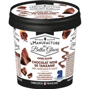 Glace artisanale Chocolat noir