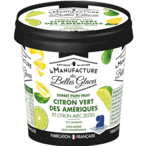 Glace artisanale Citron vert