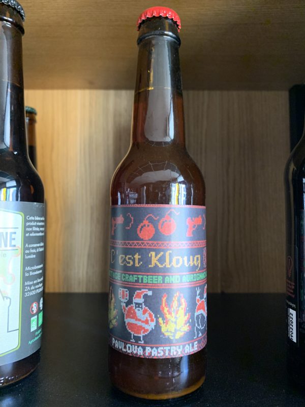 Bière de Noël "C'est Kloug", brasserie Sabotage