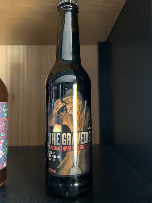 Bière Gravedigger, brasserie Sabotage