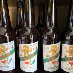 Bière de Noël l'Exaucée, brasserie l'Excuse