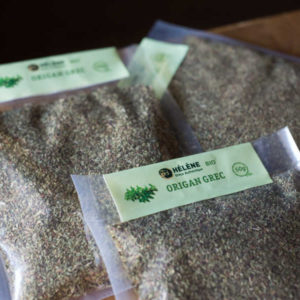 Origan bio séché