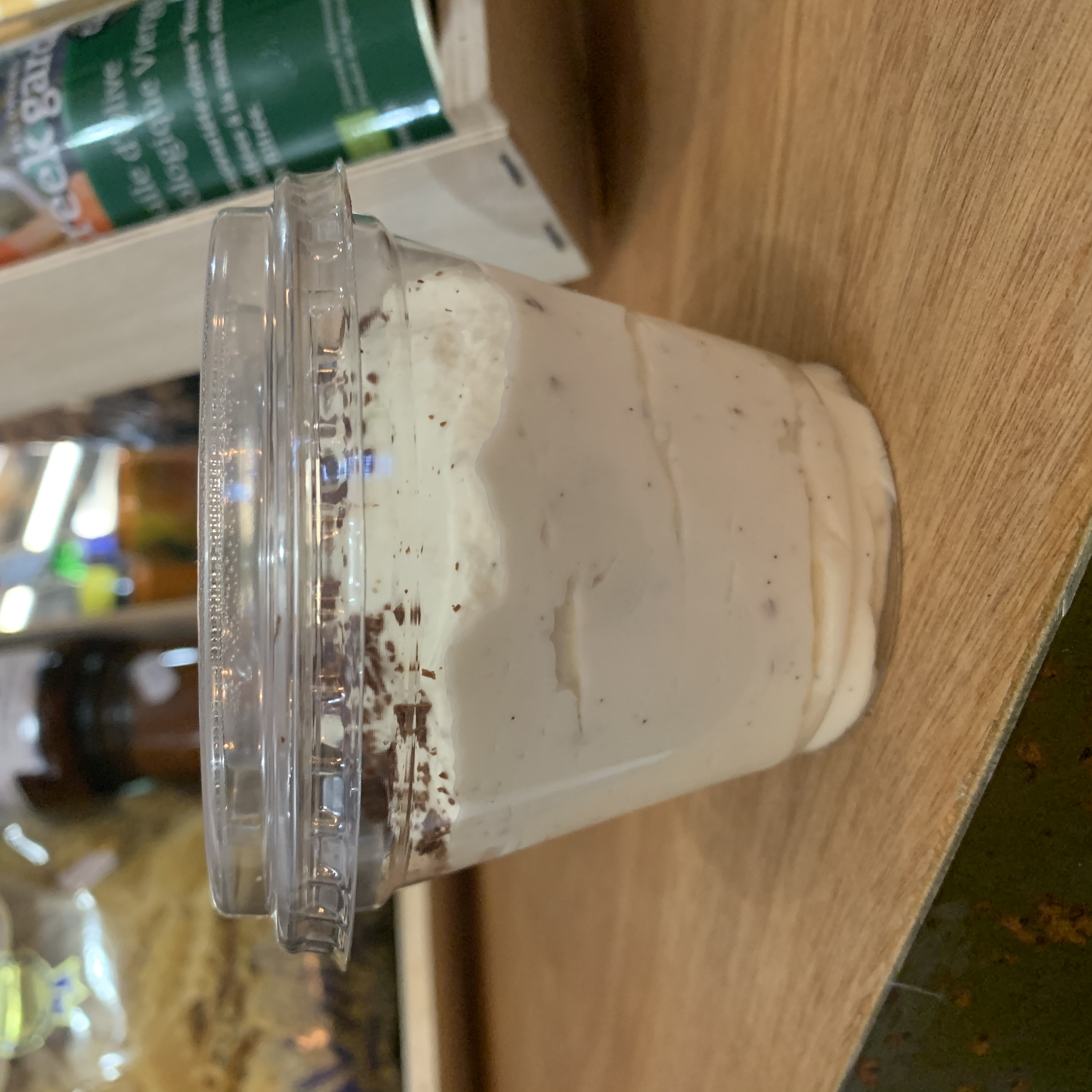 Mousse au chocolat blanc