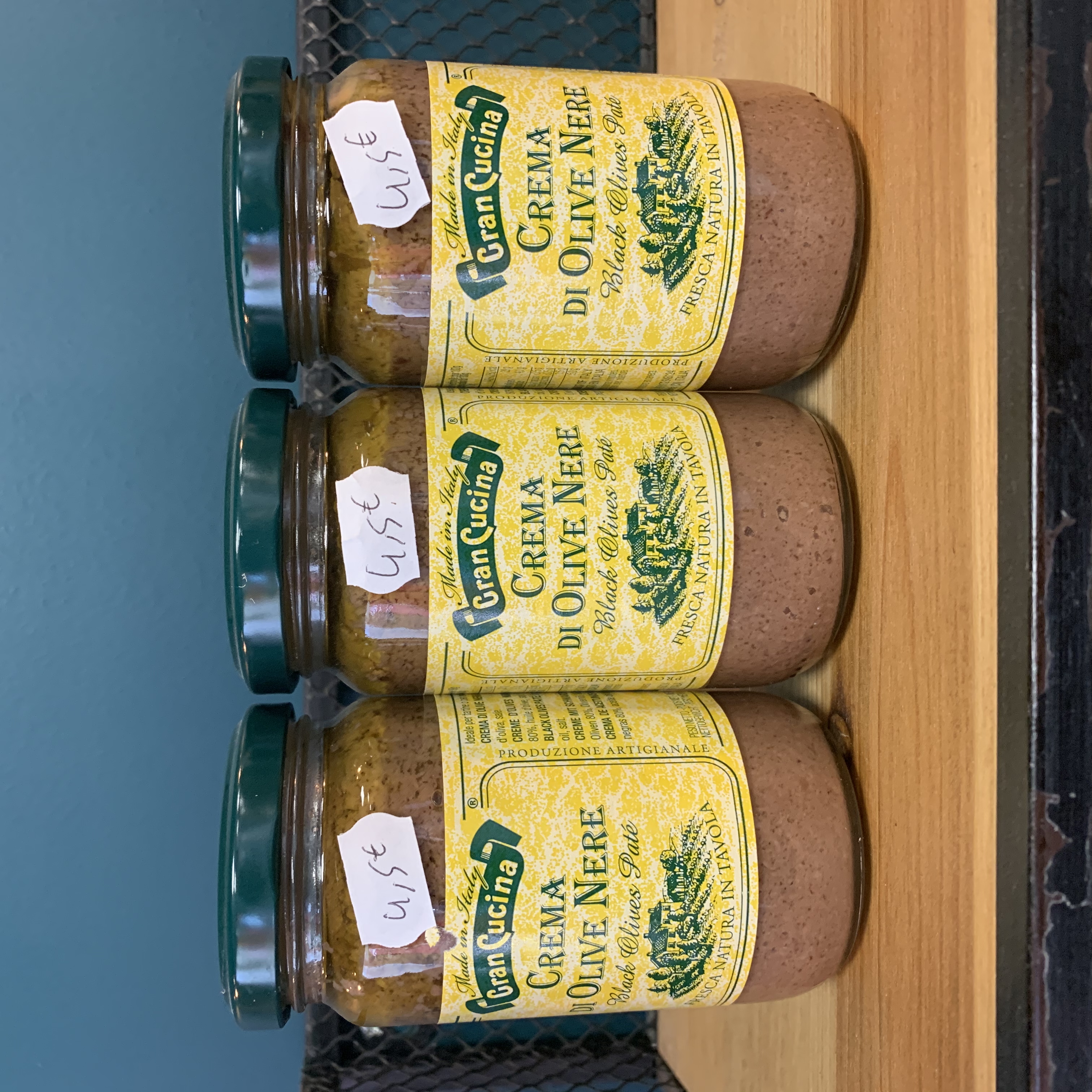 Tapenade d'olives noires