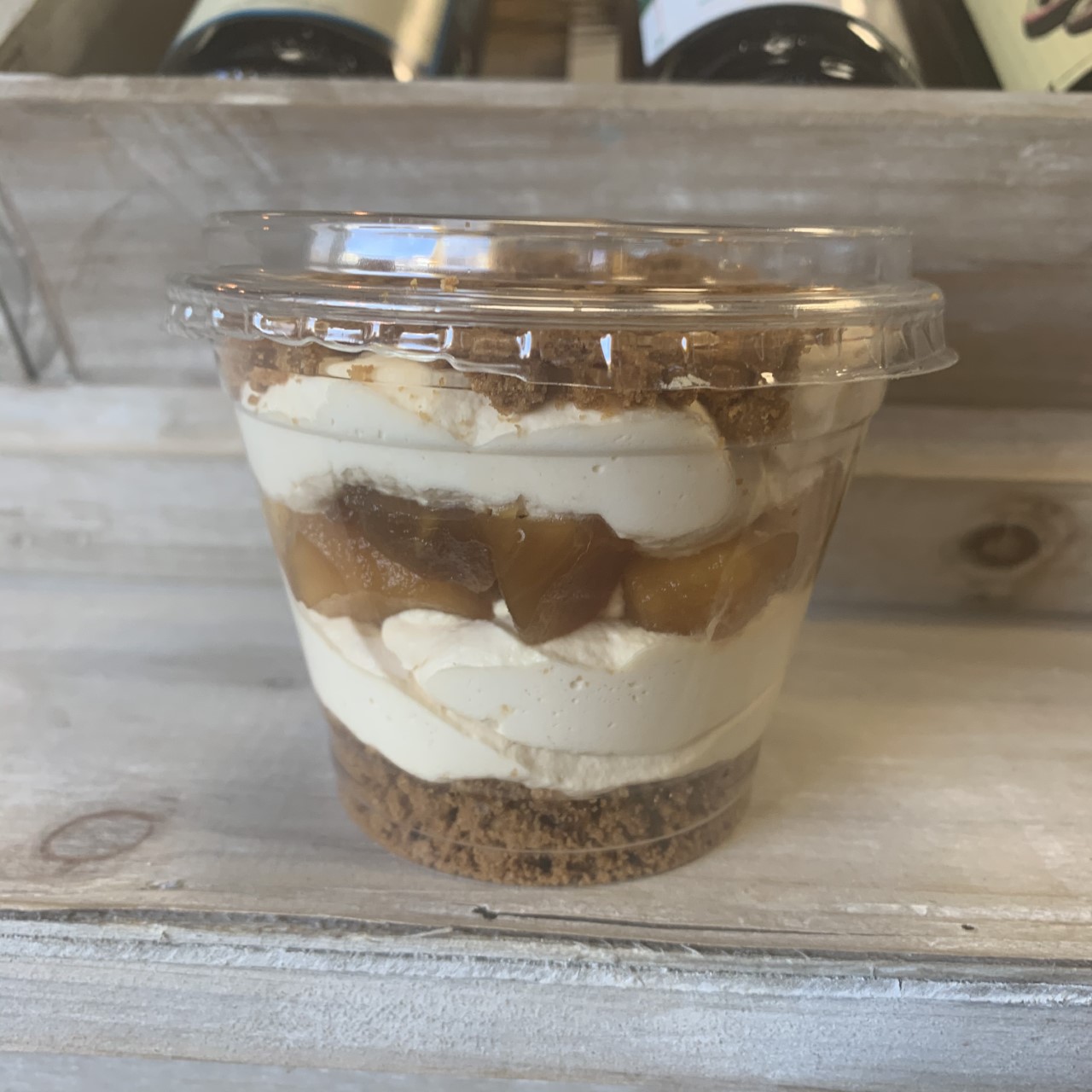Verrine pommes caramélisées et speculoos