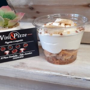 Verrine façon banofee