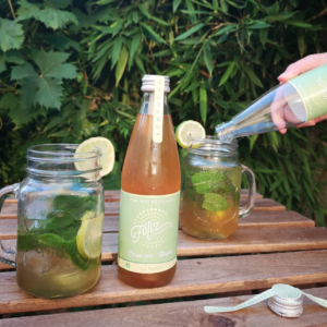 Kombucha citron vert-menthe