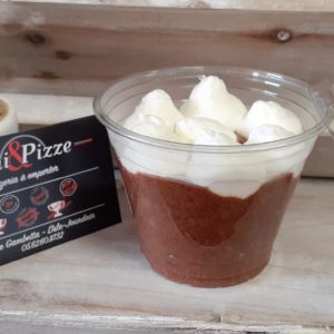 Mousse au chocolat façon liégeois